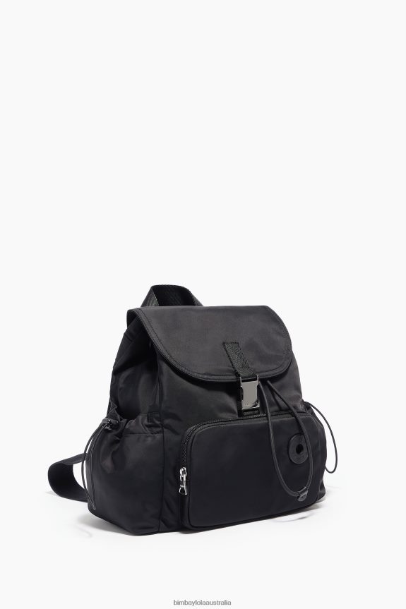 Accessories 4062VZ167 Black Bimba Y Lola Nylon Backpack