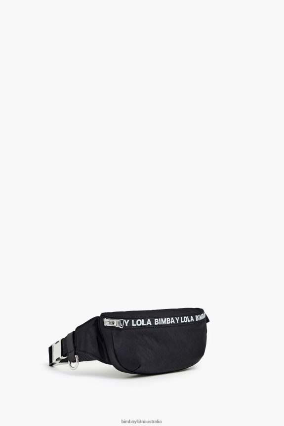 Accessories 4062VZ166 Black Bimba Y Lola Nylon Bumbag