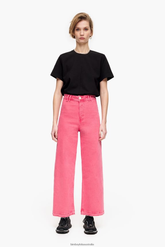 Clothing 4062VZ447 Cherry Bimba Y Lola Culotte - High Rise Jeans