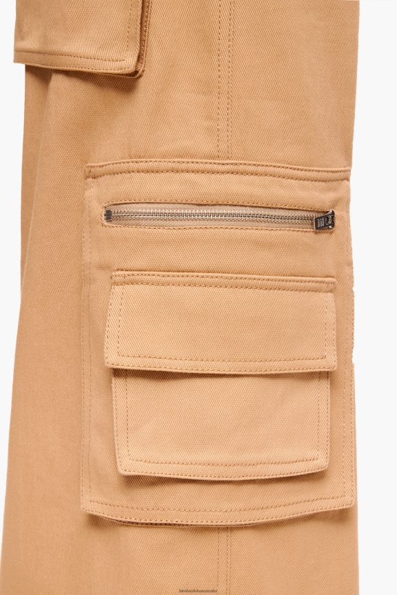 Clothing 4062VZ397 Camel Bimba Y Lola Cargo Trousers