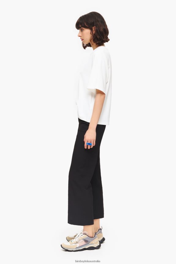 Clothing 4062VZ414 Black Bimba Y Lola Flared Trousers