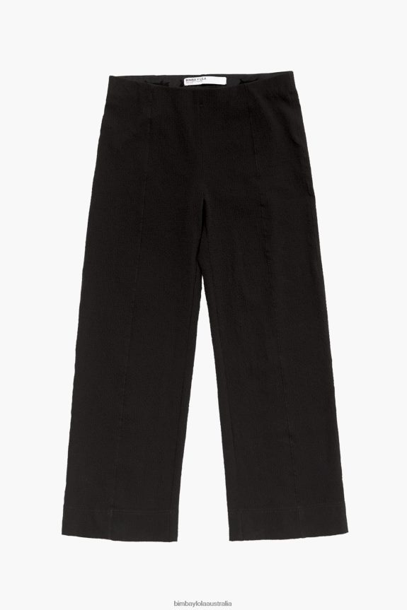 Clothing 4062VZ414 Black Bimba Y Lola Flared Trousers