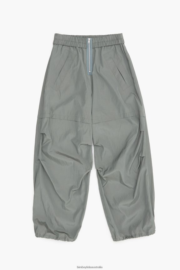 Clothing 4062VZ420 Gray Bimba Y Lola Parachute Trousers