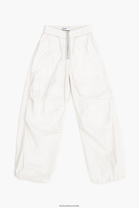 Clothing 4062VZ421 Gray Bimba Y Lola Light Parachute Trousers