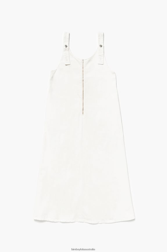 Clothing 4062VZ180 Off-White Bimba Y Lola Denim Dress