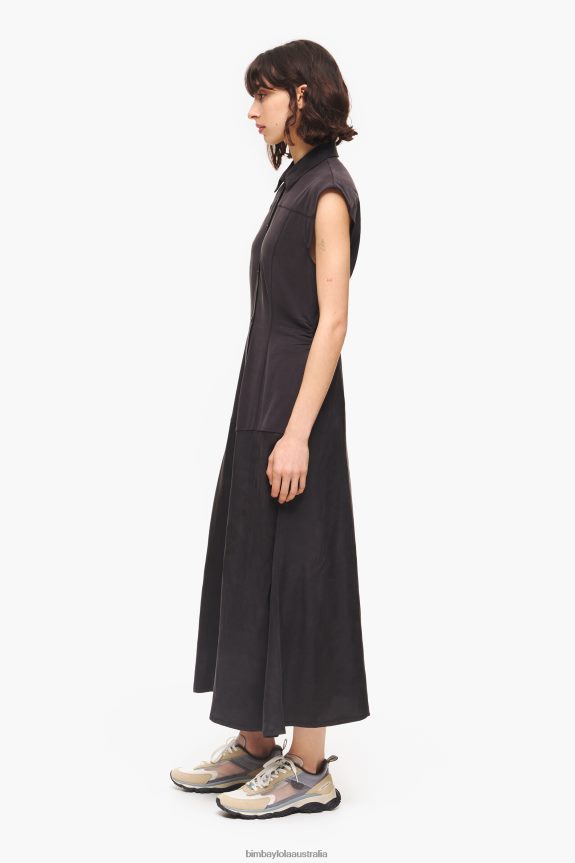 Clothing 4062VZ227 Black Bimba Y Lola Long Dress