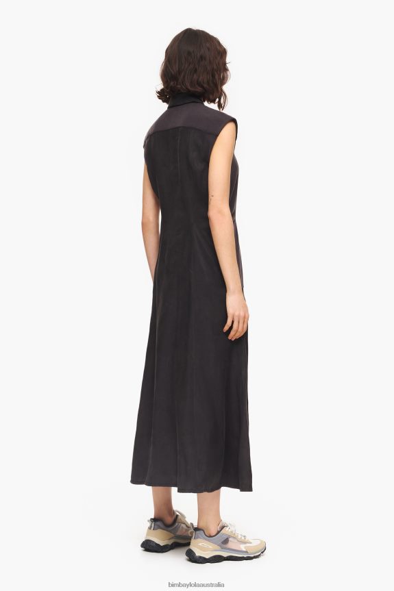 Clothing 4062VZ227 Black Bimba Y Lola Long Dress