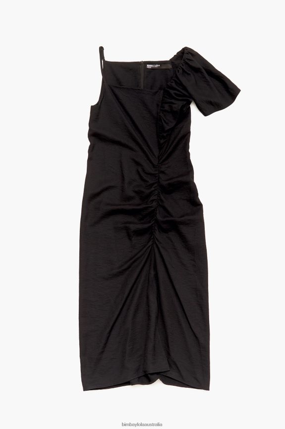 Clothing 4062VZ239 Black Bimba Y Lola Midi Dress