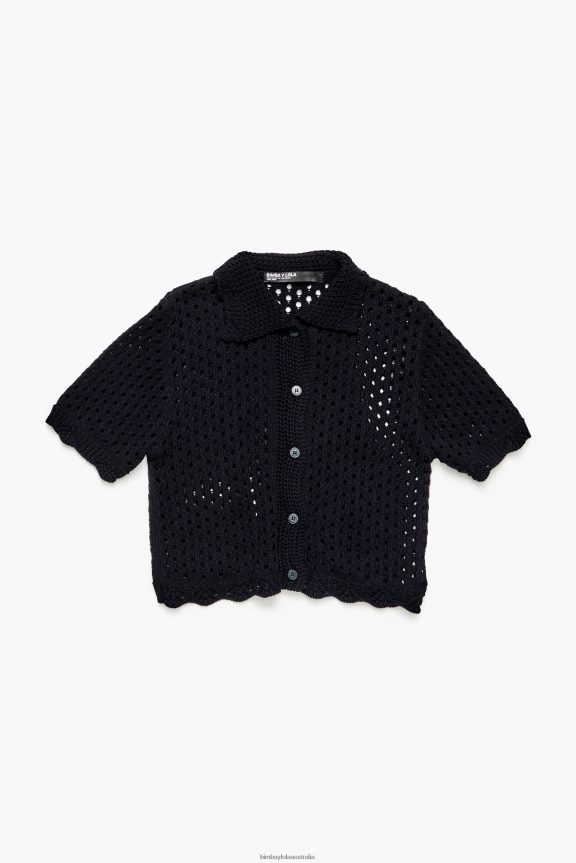 Clothing 4062VZ359 Black Bimba Y Lola Crochet Cardigan