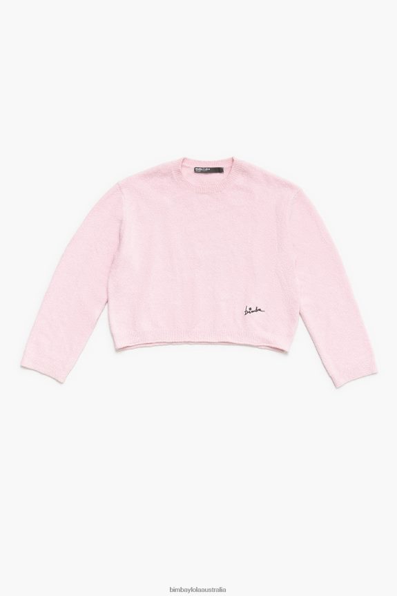 Clothing 4062VZ376 Pink Bimba Y Lola Cotton Sweater