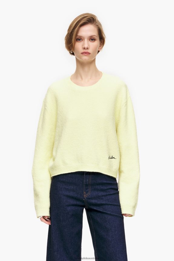 Clothing 4062VZ377 Yellow Bimba Y Lola Cotton Sweater