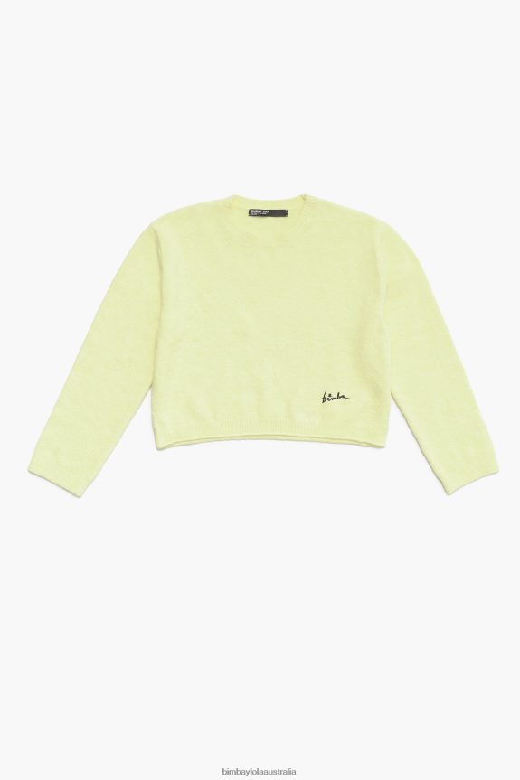 Clothing 4062VZ377 Yellow Bimba Y Lola Cotton Sweater