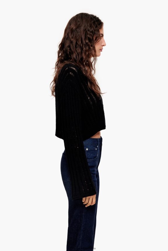 Clothing 4062VZ388 Black Bimba Y Lola Knit Sweater