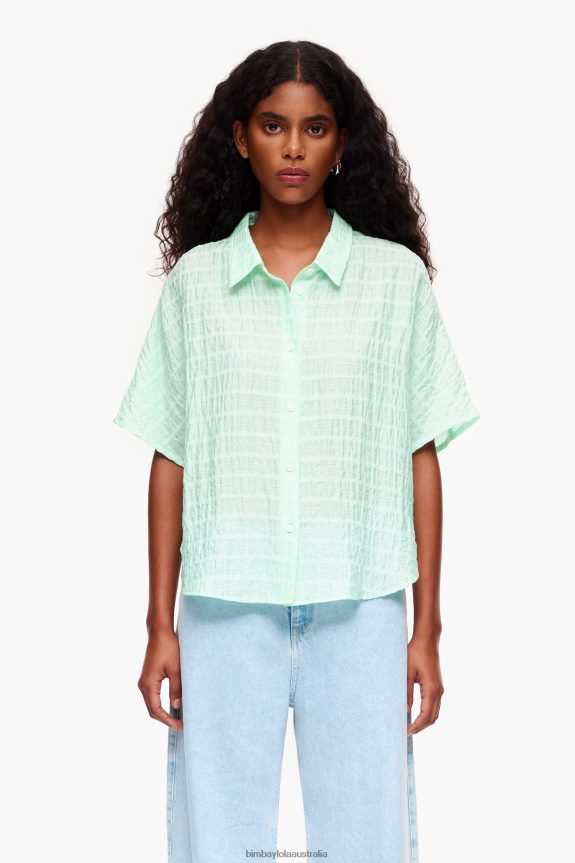 Clothing 4062VZ328 Mint Bimba Y Lola Short Shirt