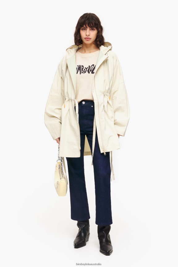 Clothing 4062VZ496 Sand Bimba Y Lola Boxy Logo Sweatshirt