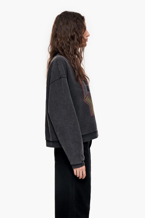 Clothing 4062VZ500 Black Bimba Y Lola Boxy Sweatshirt