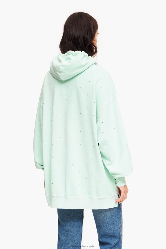 Clothing 4062VZ501 Mint Bimba Y Lola Sparkly Sweatshirt