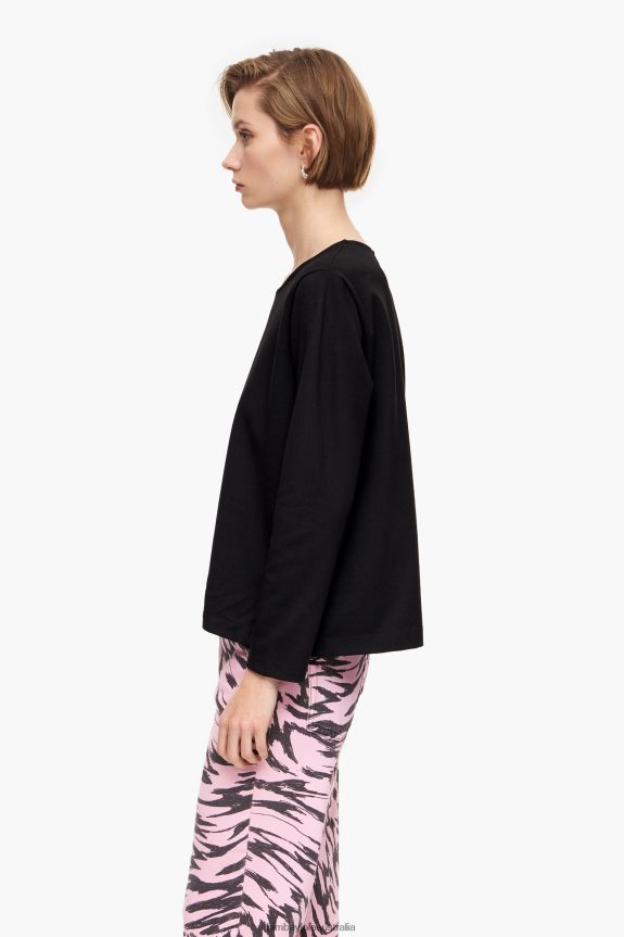 Clothing 4062VZ301 Black Bimba Y Lola Knit T-Shirt