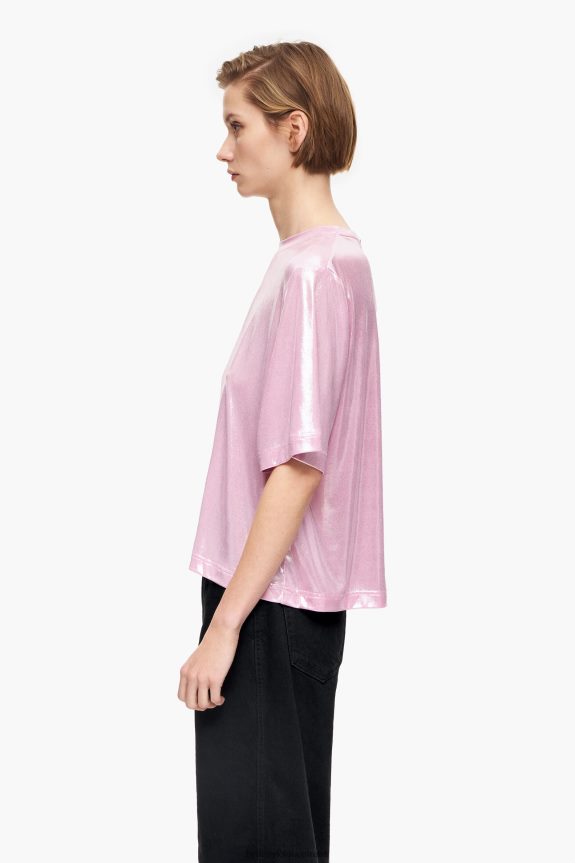 Clothing 4062VZ311 Pink Bimba Y Lola Shiny T-Shirt