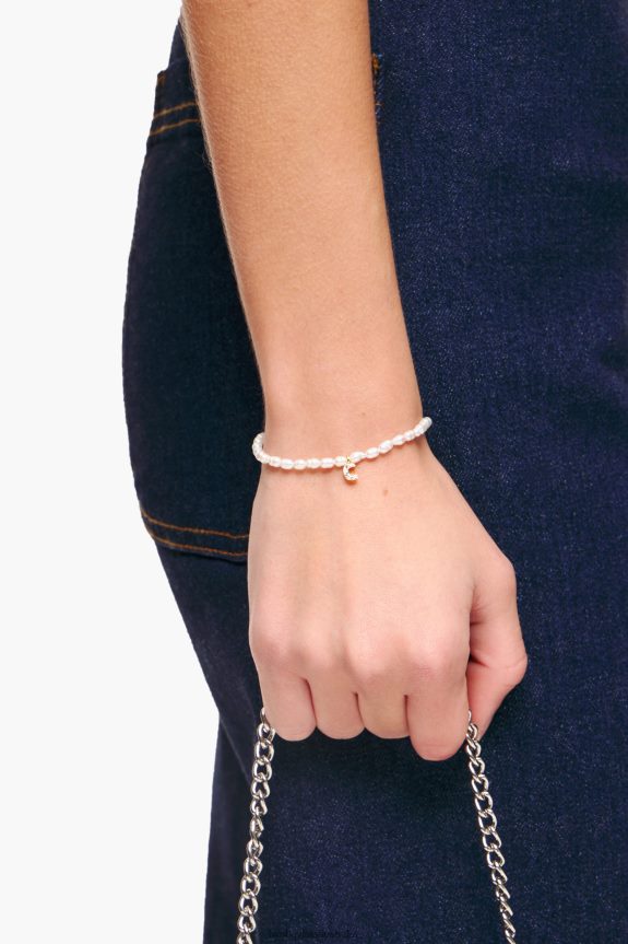 Accessories 4062VZ1197 Pearl Bimba Y Lola Letter Bracelet B