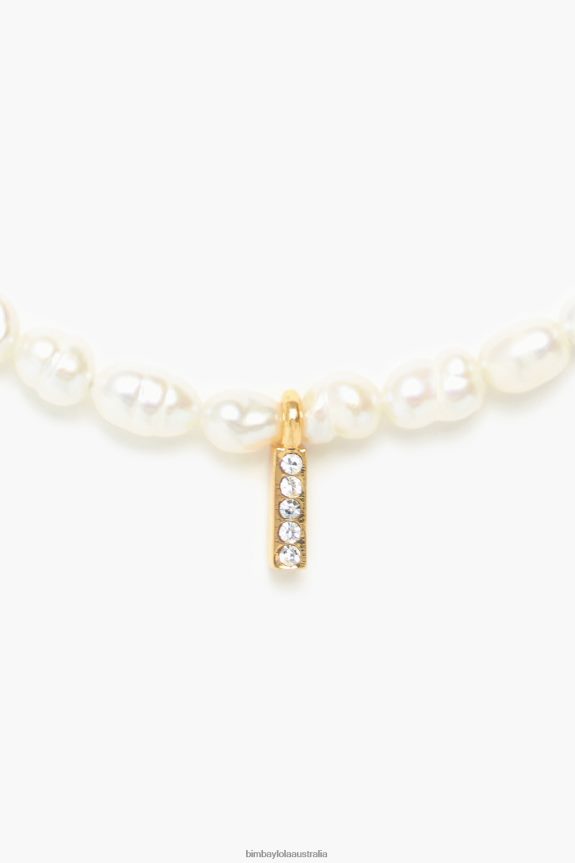 Accessories 4062VZ1198 Pearl Bimba Y Lola Letter Bracelet I