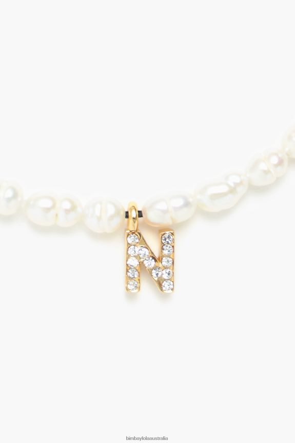 Accessories 4062VZ1199 Pearl Bimba Y Lola Letter Bracelet N