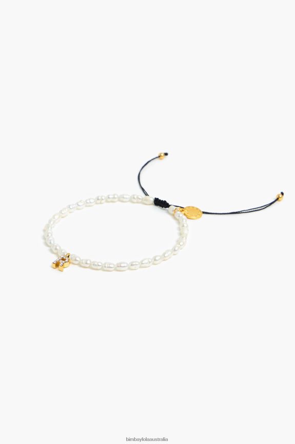 Accessories 4062VZ1200 Pearl Bimba Y Lola Letter Bracelet R