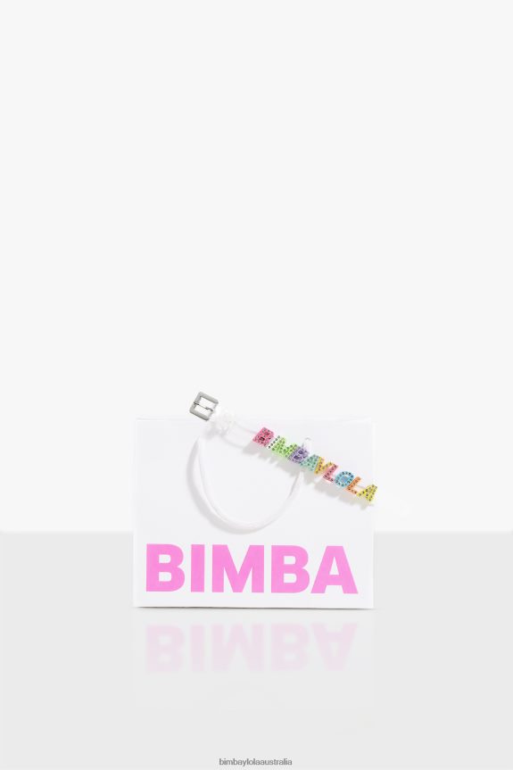 Accessories 4062VZ656 Transparent Bimba Y Lola Logo Letters Bracelet