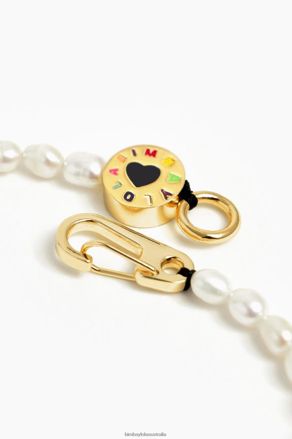 Accessories 4062VZ671 Pearl Bimba Y Lola Thin Logo Bracelet