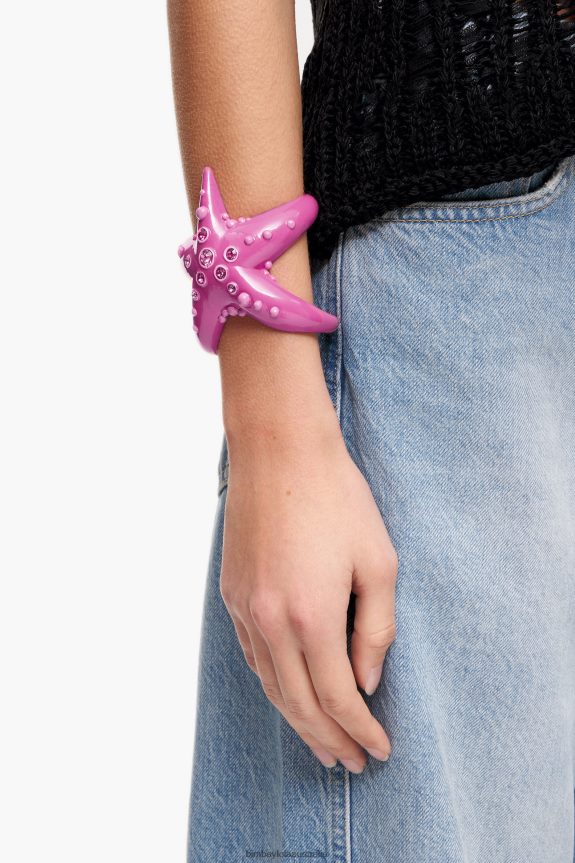 Accessories 4062VZ710 Pink Bimba Y Lola Star Bracelet