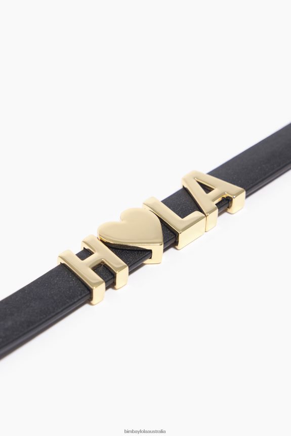 Accessories 4062VZ725 Black Bimba Y Lola Customizable Bracelet