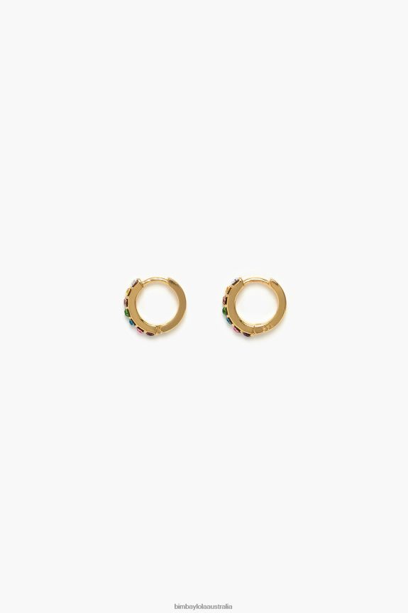 Accessories 4062VZ718 Golden Bimba Y Lola Mini Hoop Earrings