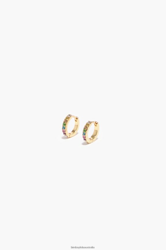 Accessories 4062VZ718 Golden Bimba Y Lola Mini Hoop Earrings