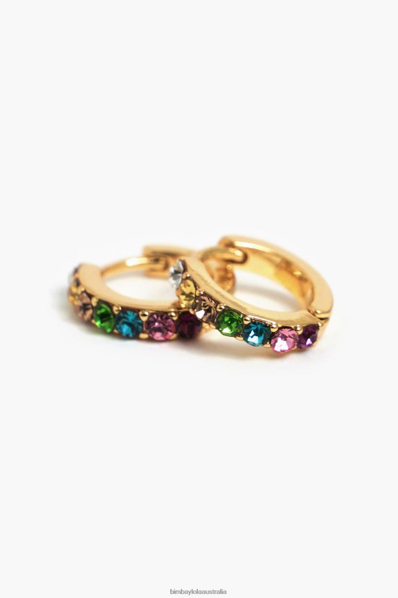 Accessories 4062VZ718 Golden Bimba Y Lola Mini Hoop Earrings