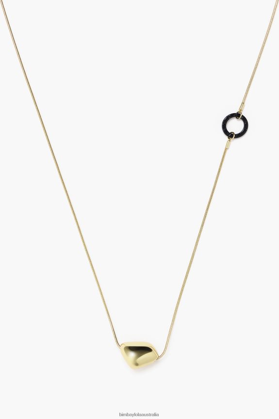 Accessories 4062VZ701 Black Bimba Y Lola Golden Necklace