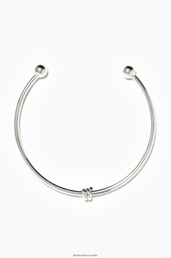 Accessories 4062VZ820 Silver Bimba Y Lola Choker Necklace