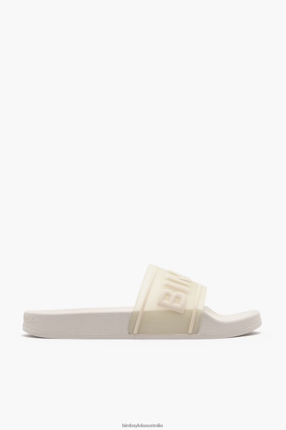 Footwewar 4062VZ591 White Bimba Y Lola Logo Slider Flip-Flop