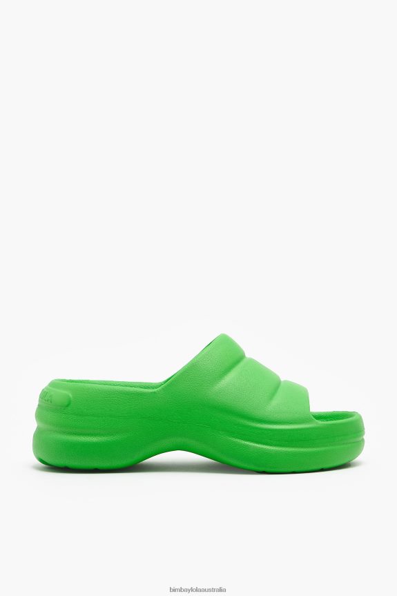 Footwewar 4062VZ593 Green Bimba Y Lola Platform Flip-Flop