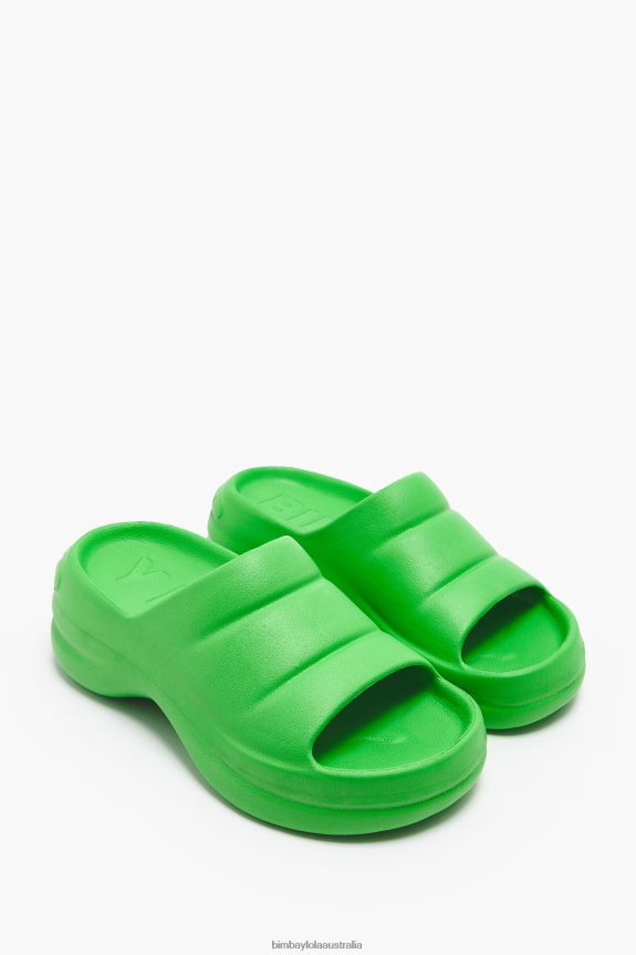 Footwewar 4062VZ593 Green Bimba Y Lola Platform Flip-Flop