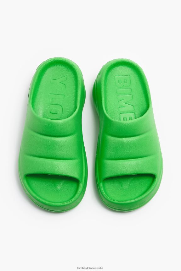 Footwewar 4062VZ593 Green Bimba Y Lola Platform Flip-Flop