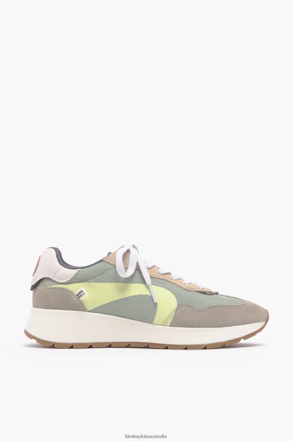 Footwewar 4062VZ556 Khaki Bimba Y Lola Lifestyle Sneaker